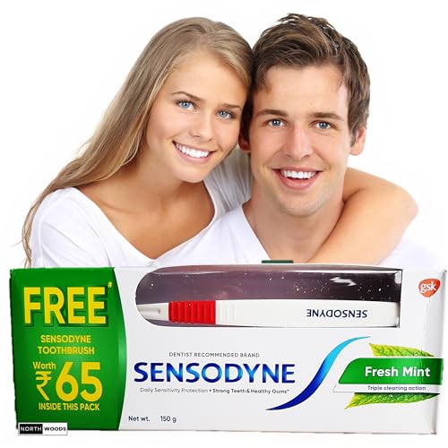 Image of Sensodyne Toothpaste Fresh Mint 150Gms| Cool Mint: Experience The Relief Of Daily Sensitivity Protection|Sensodyne Cool Mint 150G