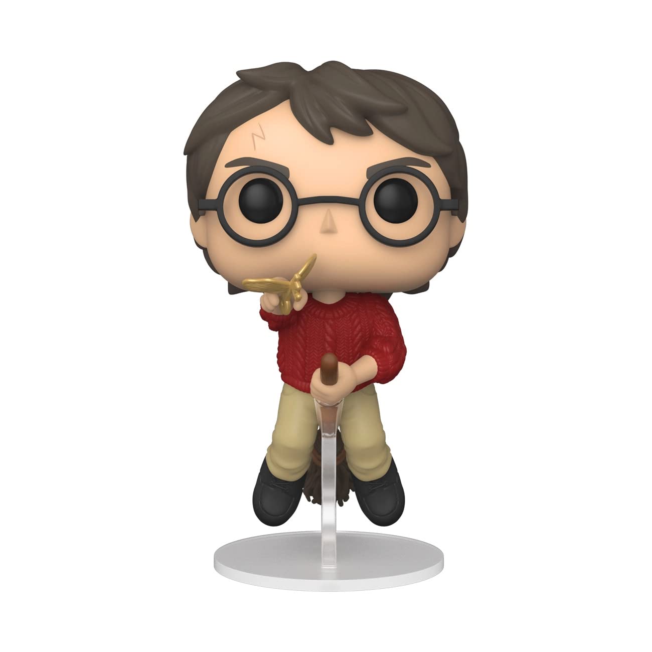 POP HP: HP Anniversary Harry flying w/Winged Key in Hand SDCC'21, Action Figure 54266, Multi Color