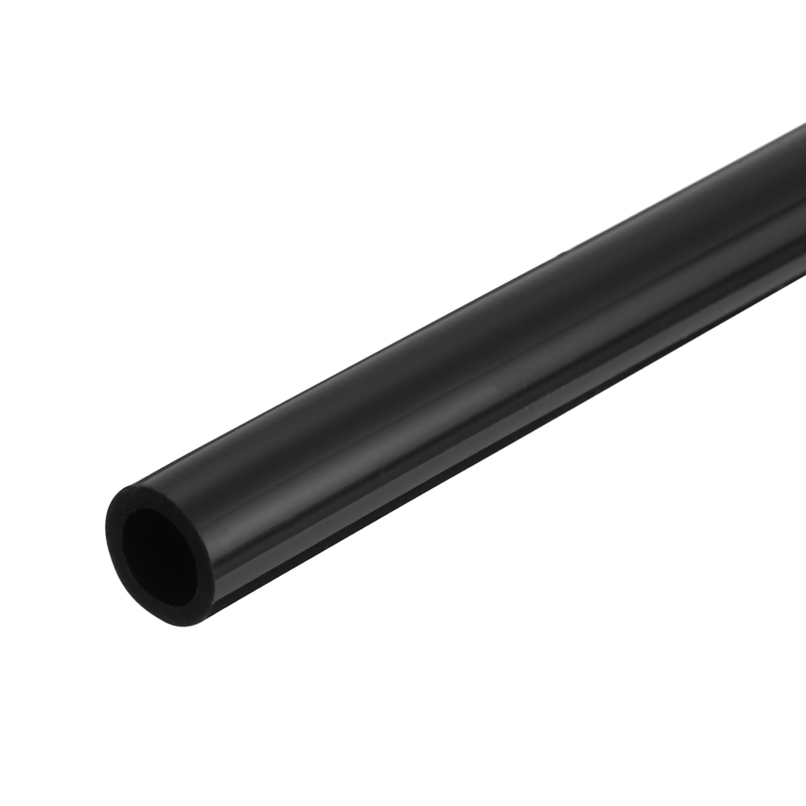 sourcing map Silicone Tubing, 5mm ID x 8mm OD 6.6ft Silicone Rubber Tube Air Hose Water Pipe for Pump Transfer Black