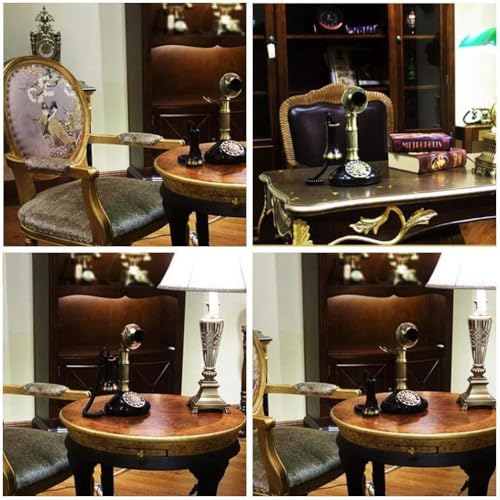 Teléfono Antiguo de Pila 1897 Estilo Retro Decorativo miniatura 6