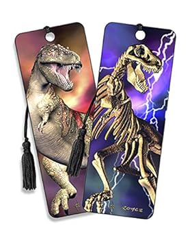 3D T-Rex (Dinosaur) Royce Bookmark - By Artgame