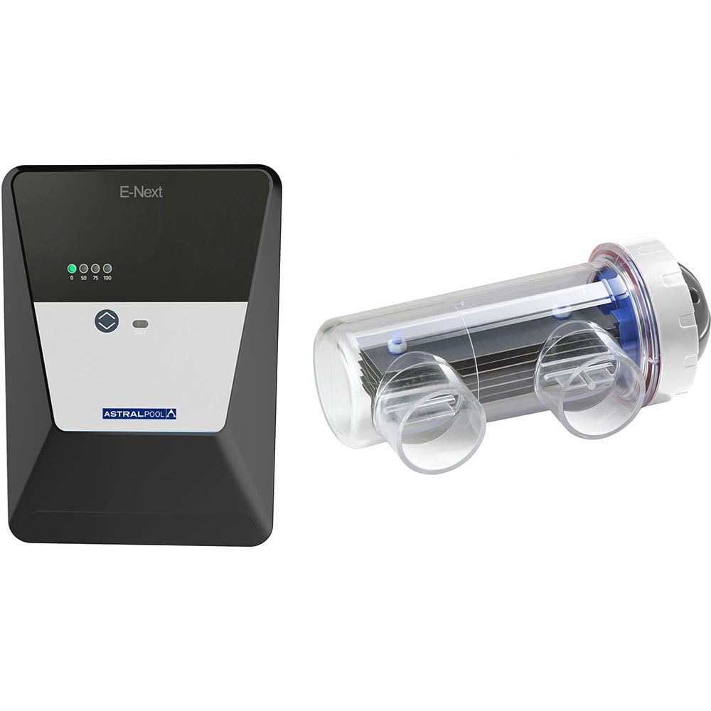 Astralpool Électrolyseur au sel – E-Next Modèle – Jusqu’à 50 m3 – 12 g/h