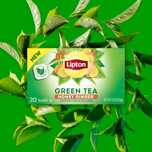 Lipton 800325 Honey Ginger Green Tea Bags thumb #3