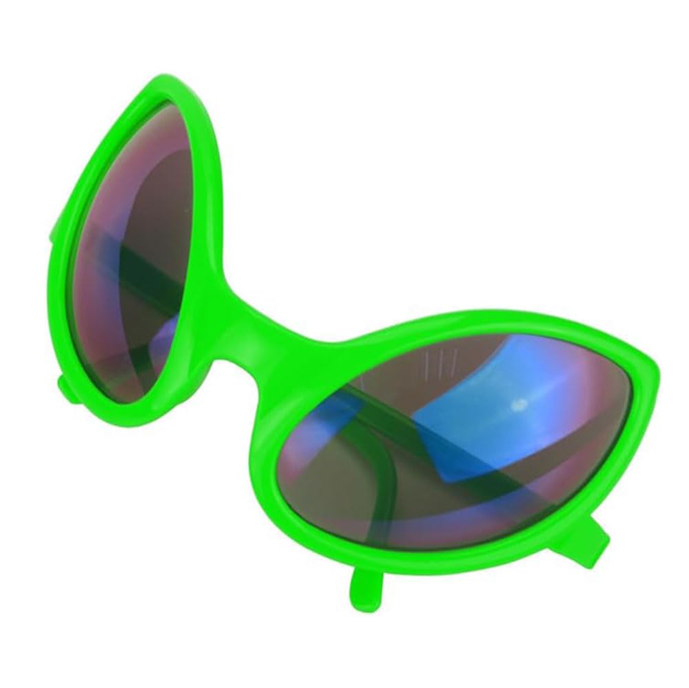 3 Pieces Alien Glasses Novelty Eyewear for Cosplay Party Favors and Photo Props Fun Halloween Christmas Alien Party Favors Accessories - Image 4