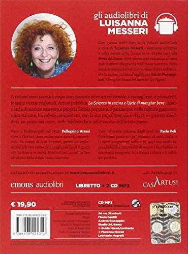 La Scienza In Cucina E L'arte Di Mangiar Bene Letto Da Paolo Poli. Audiolibro. Cd Audio Formato MP3. Ediz. Integrale - 2