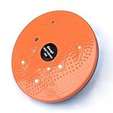 Twisting Waist Disc Bodytwister Ankle Body Aerobic Exercise Foot Exercise Fitness Twister Figure Trimmer Magnet Balance Rotating Board Orange chengsi nyp01cheng