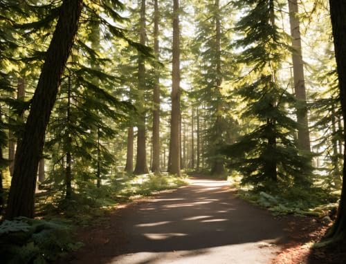 Toile Lost in the Forest SERENDIPITP pour sublimer un salon moderne