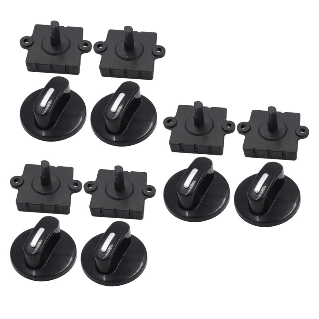 Uonlytech 6sets Position Rotary Speed Control Switch for Electric Heater and Fans Easy Installation Durable Replacement Accessory for Home Use