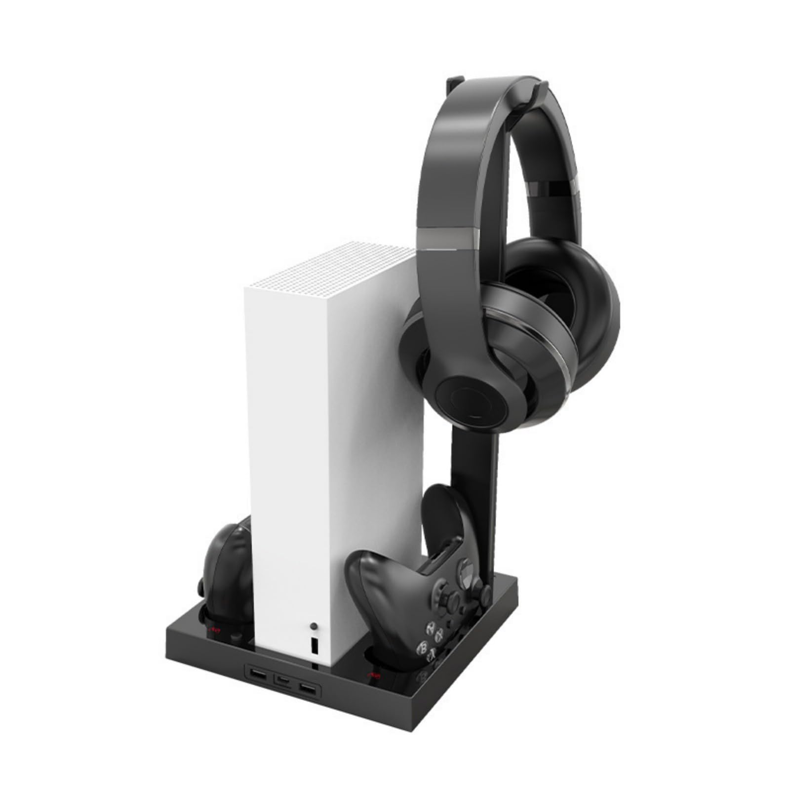 Gaming Dockingstation für XSS Host mit integriertem Doppel Controller Ladestation mit Kühlfunktion, Lüfter Dock