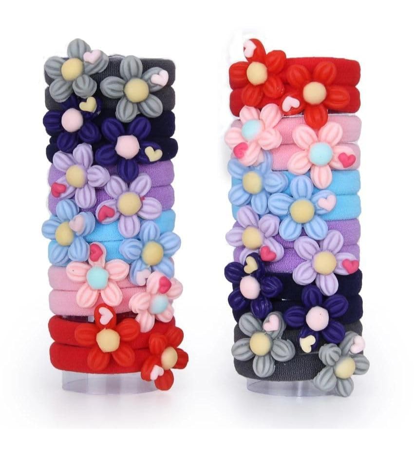 FAIRY BUCKET - Hair Rubber Band For Womens Stylish Ponytail 12 Pcs Hair Rubber Band Box In Multi Colors Hair Band (Design may vary as per availability) (B0DC13PWJR) Amazon Price History, Amazon Price Tracker