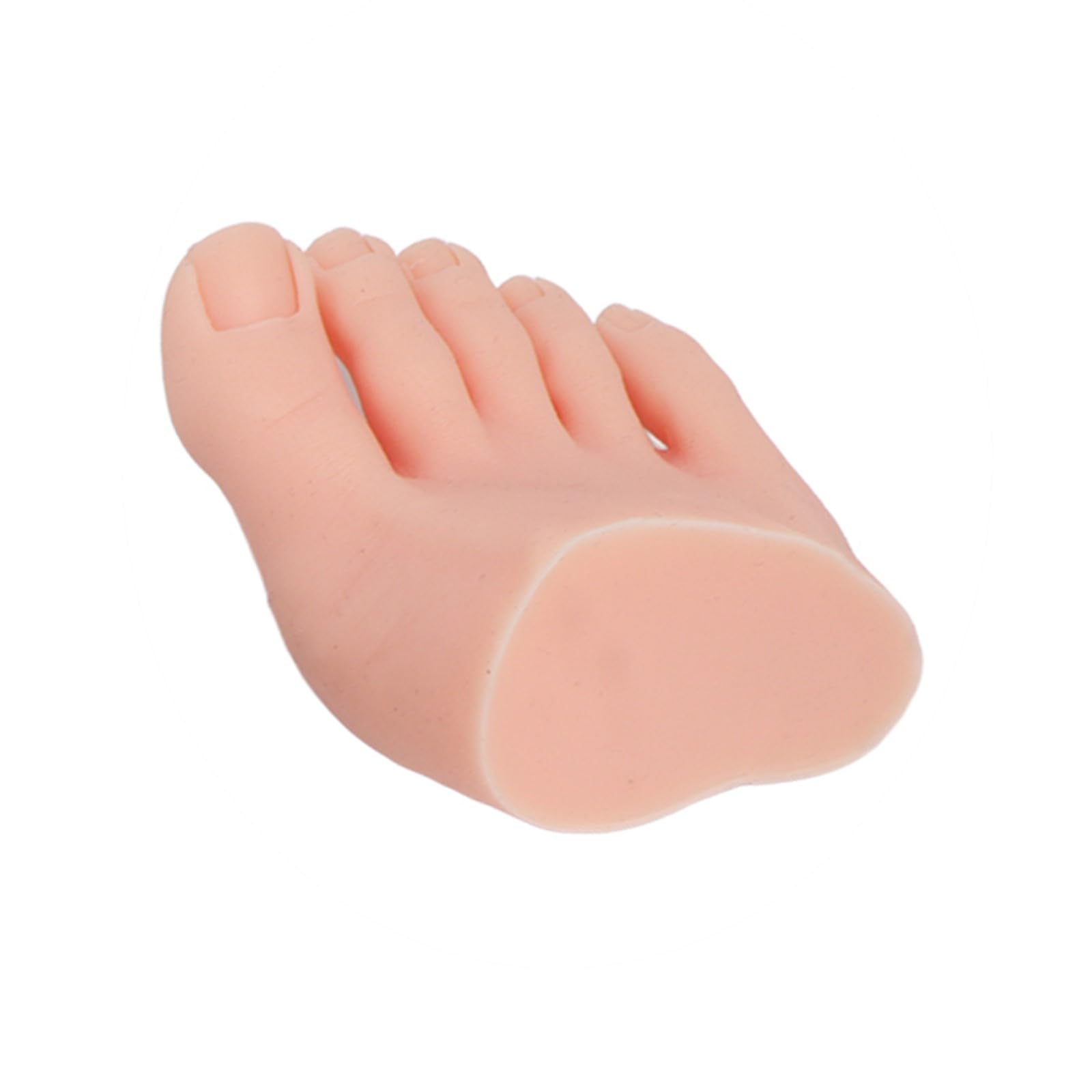 Realistic Silicone Foot Model for Nail Art & Tattoo Training