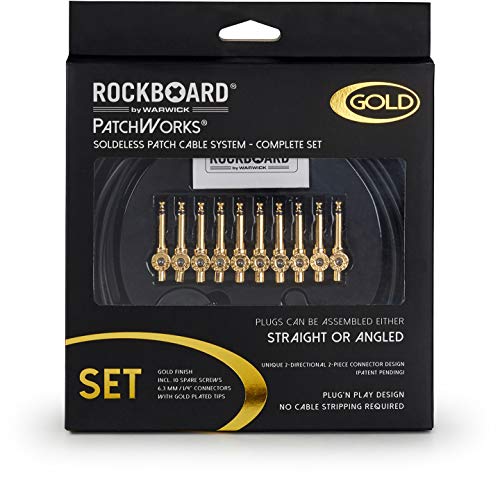 Rockboard by Warwick �p�b�`�E�P�[�u������Z�b�g PATCH WORKS SET �S�[���h