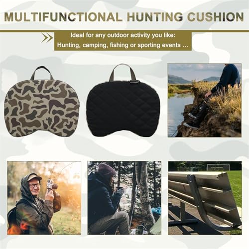 Hunting Seat Cushion, Lightweight Camping Pad, Thickened Outdoor Foam, Soft Comfort, Sturdy Material, 15.75x11.42x2.76 inches, Perfect for Tracking and Fishing Adventures – Image 6