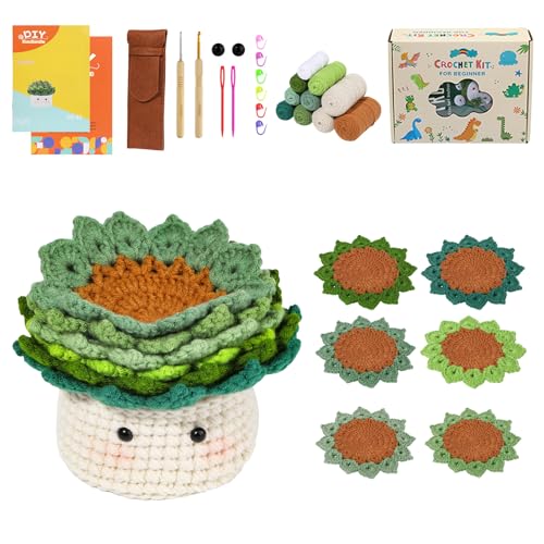 Kit de crochet pour débutants complet à offrir pour un loisir créatif