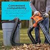 BLACK+DECKER BLACK+ DECKER Leaf Blower Hose Attachment for Corded Leaf Blowers, Attachment Only, 8ft (BV-006)
