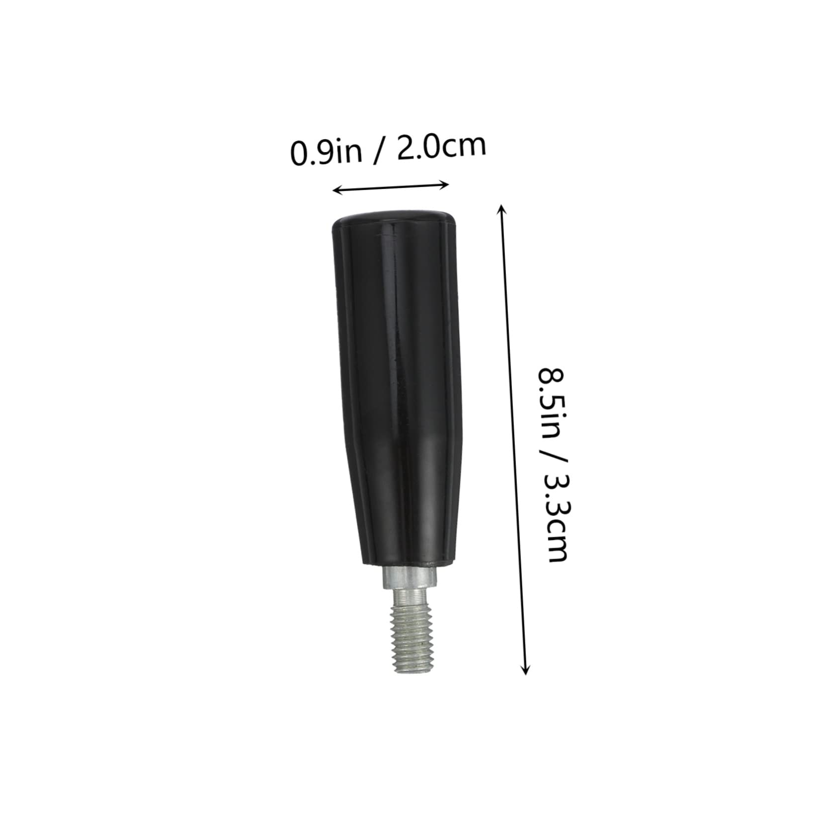 KICHOUSE Dopting Material Threaded Handle Grip for Use on Machines