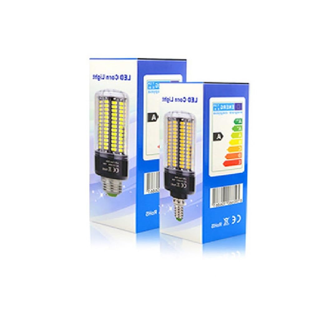 RZL Illuminazione, Confezione da 20 lampadine a LED E27 3W/5W/7W/10W/15W AC85V-265V lampada a diodo LED SMD5733 senza sfarfallio(Warm White,10W)