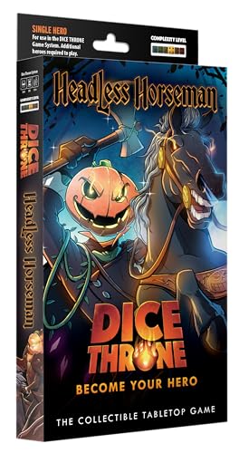 Dice Throne Box Game - Strategic Dice & Card Battler (Headless Horseman)
