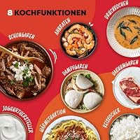Instant Pot Plus 9-in-1-Multikocher 5,7 l – Gebürsteter Edelstahl, Schnellkochtopf, Schongarer, Reiskocher, Sauteuse, Joghurtbereiter, Speisenwärmer, Dampfgarer, Vakuumgarer, Sterilisator – Ansicht 9