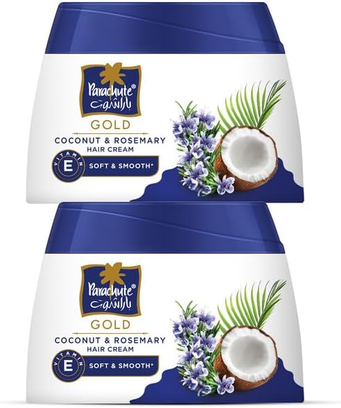 PARACHUTE GOLD CREAM COCONUT & ROSEMARY 2X140ML | For your everyday styling