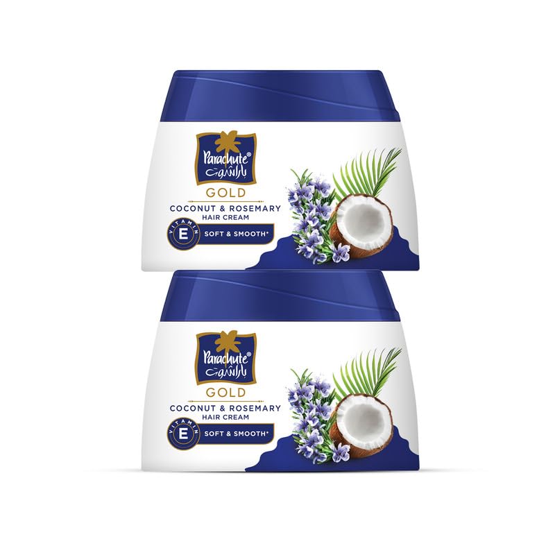PARACHUTE GOLD CREAM COCONUT & ROSEMARY 2X140ML | For your everyday styling