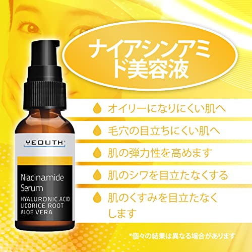 YEOUTH 顔用ナイアシンアミド美容液 YEOUTH-NIACIN の商品画像 1