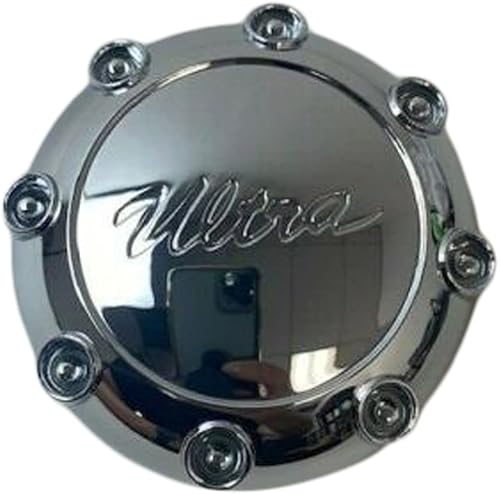 Ultra Motorsports C800906 89-9235 - Tapa central de rueda cromada