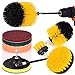 Produktbild Vabaso 8 Stück Elektrische Rotierende Reinigungsbürste Felgenbürste Set Kompatibel Fast Bohrmaschine, Drill Brush, Akkuschrauber Bürstenaufsatz, Power Scrubber Reinigung für Felgen, Badewanne, Küche