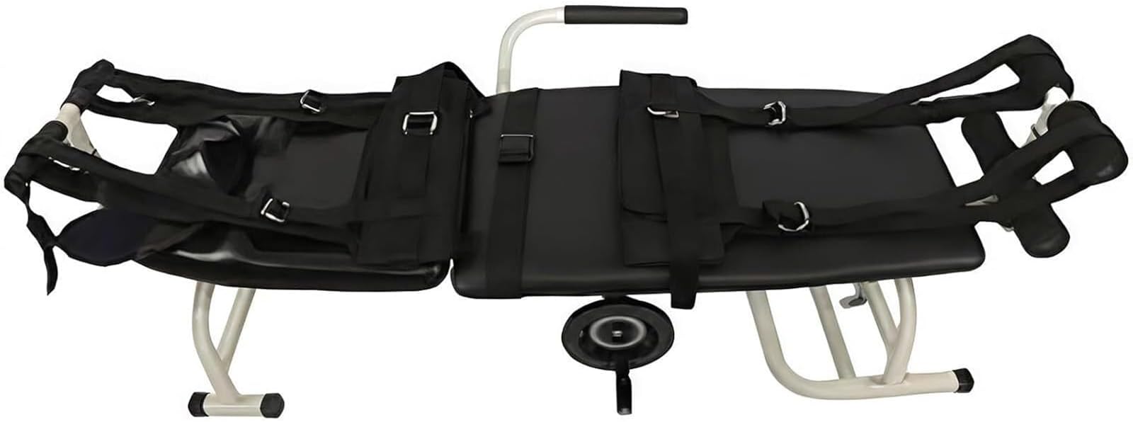 B,46CM,Cervical And Lumbar Spine Traction Bed, Multi-Functional Home Use Lumbar Traction Bed, Disc Herniation Treatment Stretcher with Widened Bed.