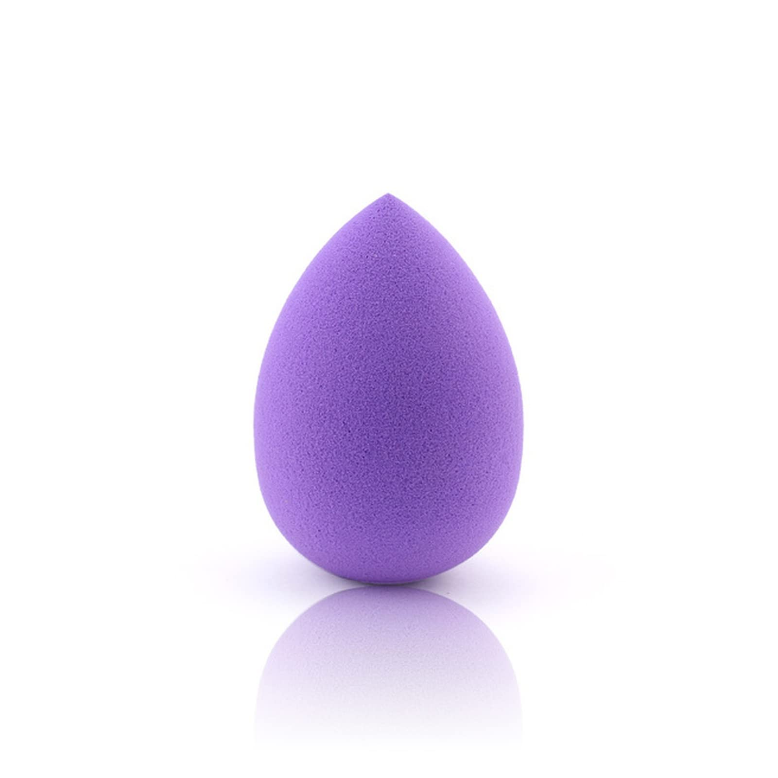BoNene Make Up Schwamm Makeup Schwamm Wassertropfen Form Make-up Foundation Puff Concealer Pulver Glattes Schönheitskosmetik-Make-up-Schwamm-Tool Make-Up Schwamm (Size : Purple 50pcs)