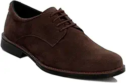Sapato Masculino Casual em Camurça Sintética Estilo Oxford - Esporte Fino - Confortável