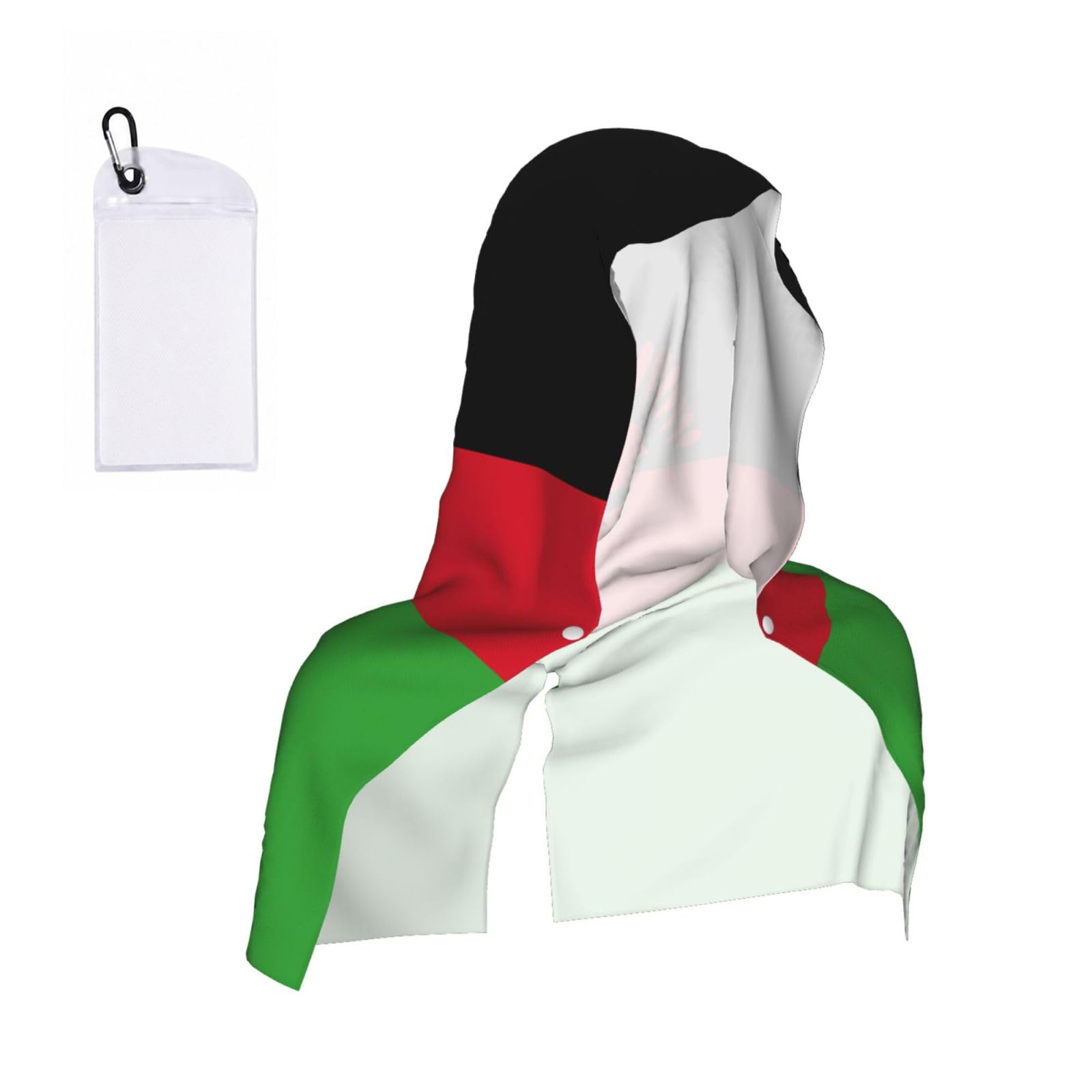 CNTDBU Flag of Malawi Cooling Towel Hooded-Instant Chill Neck Cover for Sports, UV Cooling Rag for Running Gym