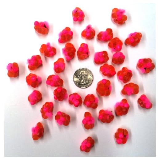 Catchmore Floating Pink Spawn Sacs; 36 Sacs; Harvested/Processed in Michigan; Certified; #SS12VPF