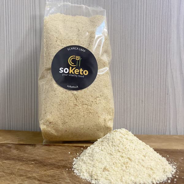 Keto Pan rallado 250 gr para dieta Keto-Pan rallado para panar con muy pocos carbohidratos ( Ig2)