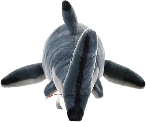 Miniatura 4 de Wild Republic Peluche de tiburón con punta negra, animal de peluche, regalos de peluche para niños, Cuddlekins de 20 pulgadas