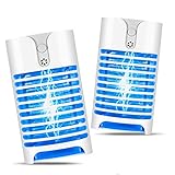 CIVPOWER Bug Zapper,Mosquito Zapper Indoor Plug in Night Light-2 Packs