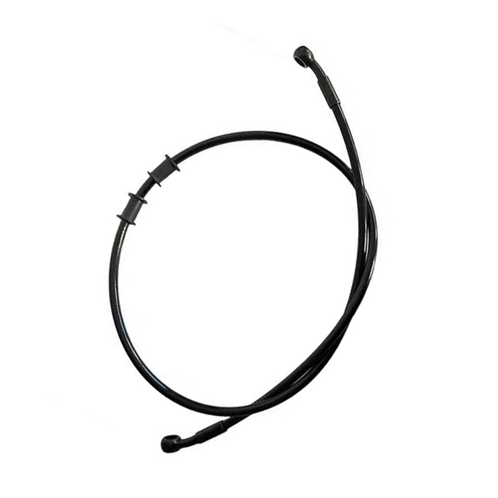 Hydraulic Brake Hose Motorcycle AN3 Front Rear Brake Hose Line Hydraulic Braided Oil Pipe Accessories M10 28°M10 28°(240cm)
