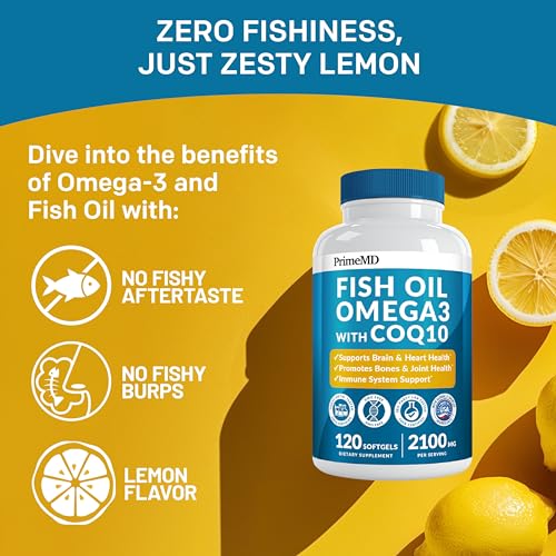 Primemd 5-In-1 Fish Oil Omega 3 Supplements thumb #4