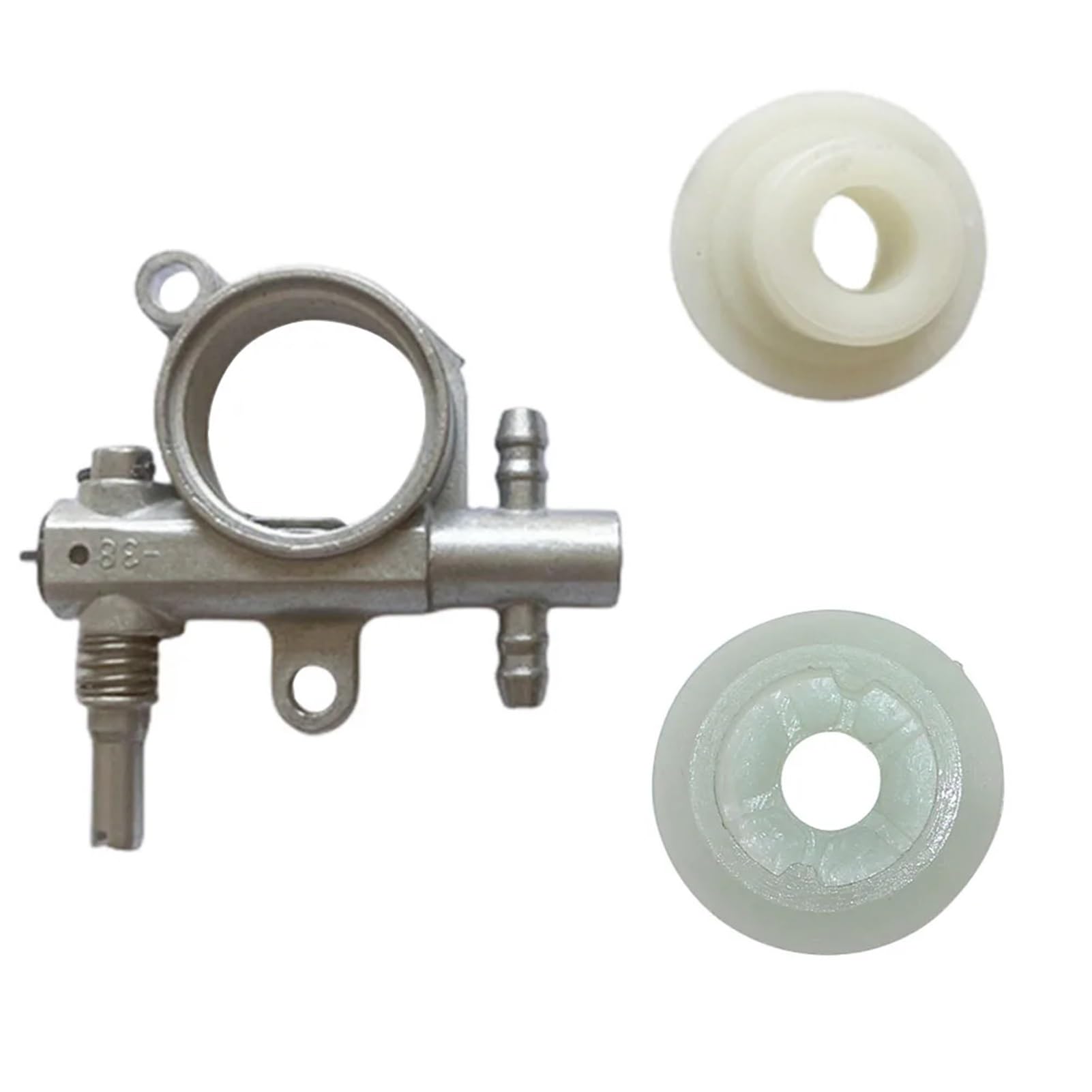 Pompa olio con gruppo vite senza fine adatta for motosega Dolmar PS-220TH PS-221TH PS-222TH 320168393