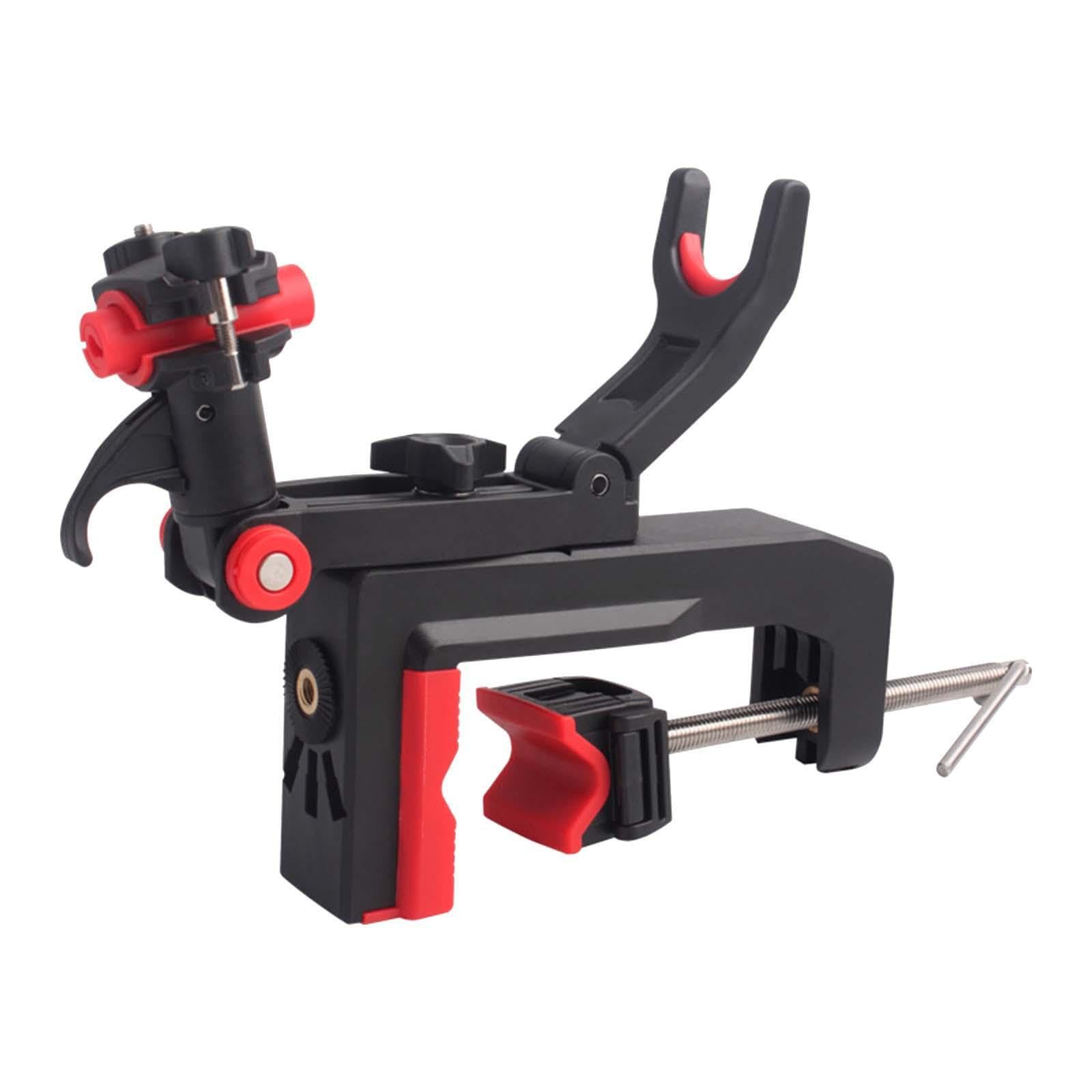 Soporte para caña de Pescar para Barco, Ajustable en 360 Grados, con Abrazadera de Apertura de 5 a 128 mm, para Todos los escenarios de Pesca.