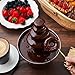Lallisa 3 Tier Electric Chocolate Fountain Chocolate Fountain Machine with 200 Pcs Bamboo Skewers for Parties, Melts Cheese, Queso, Candy, and Liqueur for Valentine's Day Parties