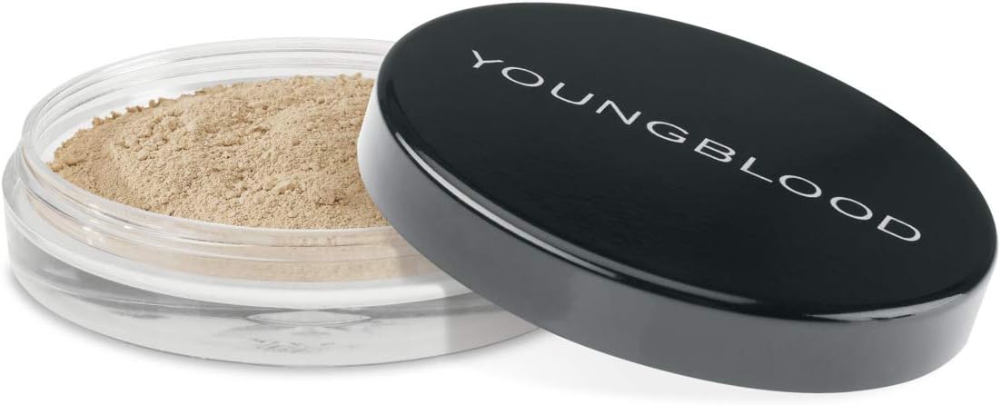 Clean Luxury Cosmetics Natural Loose Mineral Foundation, Soft Beige | Loose Face Powder Foundation Mineral Illuminating Full Coverage Oil Control Matte Lasting | Vegan, Cruelty Free