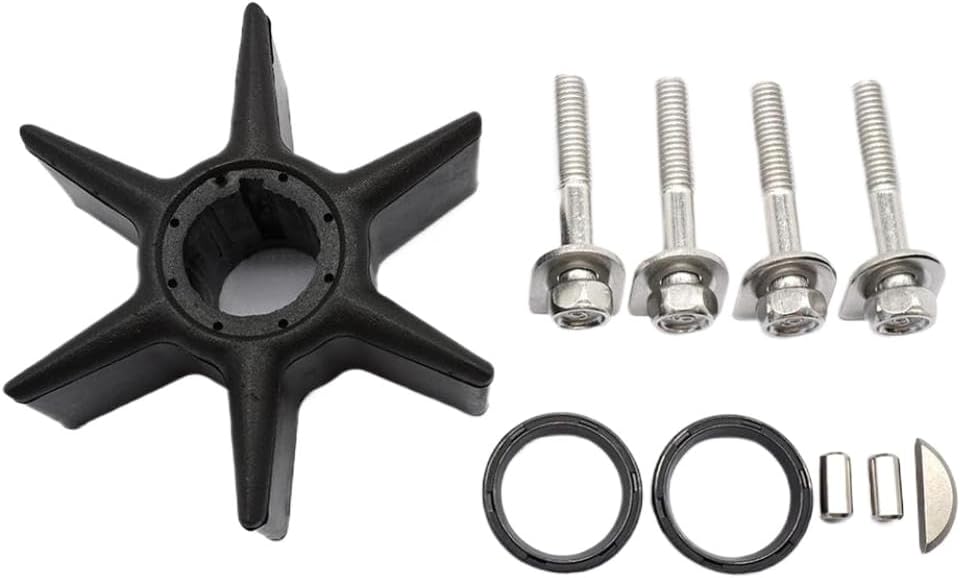 Water Pump Repair Kit 6CE W0078 18 3470 Compatible with Outboard 4 Str V6 225HP F LF225 250HP F LF VF250 300HP F LF FL300 Models Boat