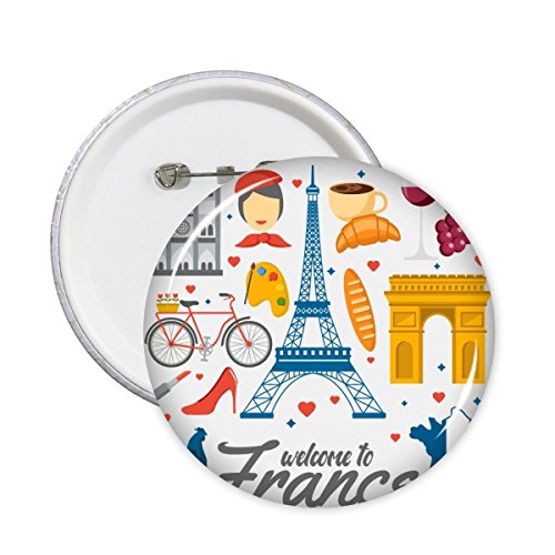 Drapeau de France badge pour customiser facilement vos vêtements