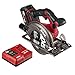 SKIL PWRCore 20 Brushless 20V 6-1/2 Inch Circular Saw, Includes 4.0Ah Lithium Battery and PWRJump Charger - CR541302