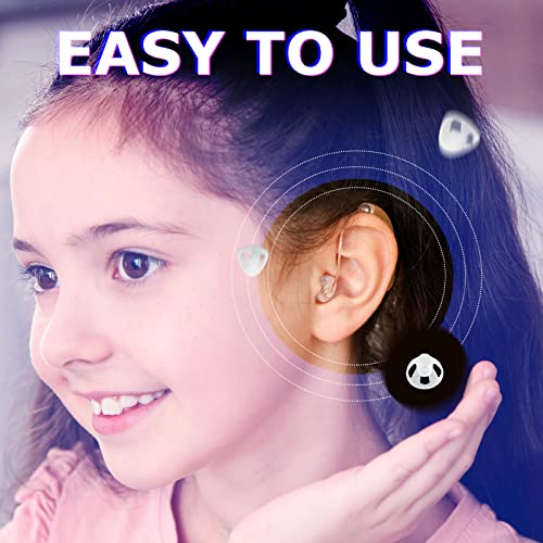20 Pack 10 Mm/ 8.5 Mm Clear Hearing Aid Ear Piece Open Domes Hearing Aid Parts Invisible Silicone Hearing Aid Ear Tips Hearing Direct Domes #TOP6