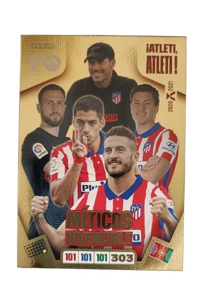 Carta Cromo MITICO INVENCIBLE 2025 2026 Atleti Atleti 25 26