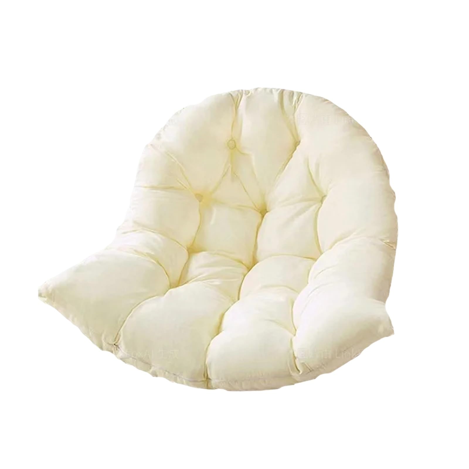 RRYPBOVG Hanging Chair Cushion Swing, Hanging Basket, Chair Cushion, Vine Chair, Cradle Cushion, Non slip Lounge Chair Cushion(WHITE)