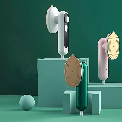 BMFHJEQ Mini máquina de planchar portátil plancha de vapor de mano mejorada vaporizador de ropa de viaje para ropa de tela máquina de planchar