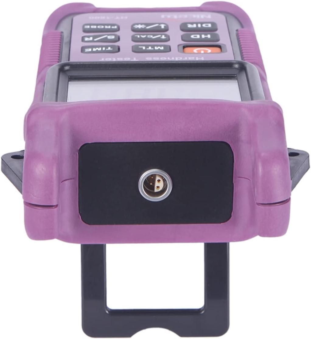 Hardness Tester, Portable Rebound Leeb Hardness Tester Diamond Selector Gold Tester Hardness Tester Portatiles HT1800,Enhanced Connectivity & Stability